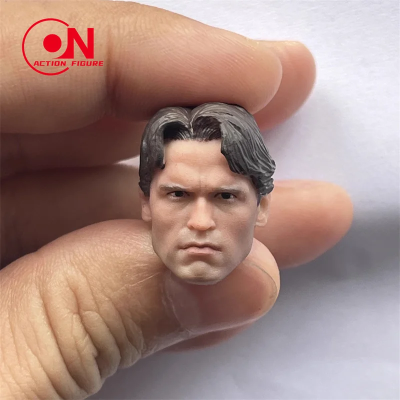 1/6 1/12 Skala Arnold T800 Schwarzenegger Kopf Sculpt Kopf Carving Modell Fit Männliche Soldat Action Figur Körper