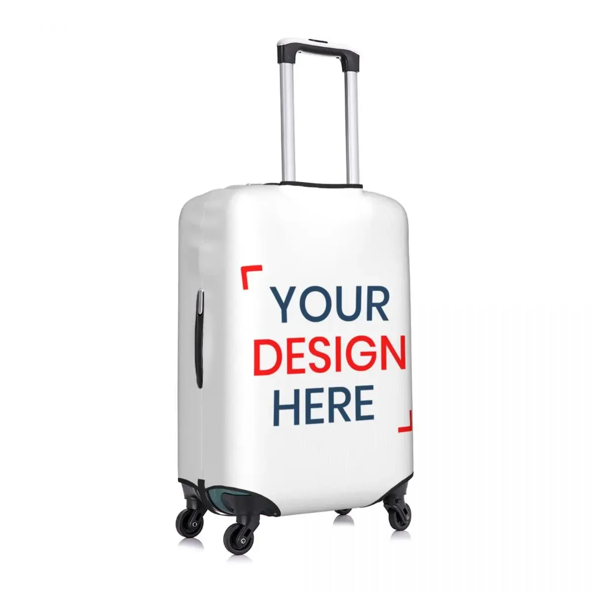 Custom Customize Logo Luggage Cover Elastic Your Design Here Travel Suitcase Protective Covers Suit For 18-32 inch