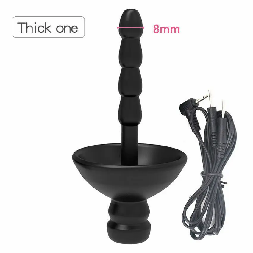 Electro Shock Penis Plug Stimuleren Paard Oogstaaf Veiligheid Siliconen 4 Modi Frequentie Bdsm Urethrale Katheter Volwassen Mannen Nieuwigheid Speelgoed