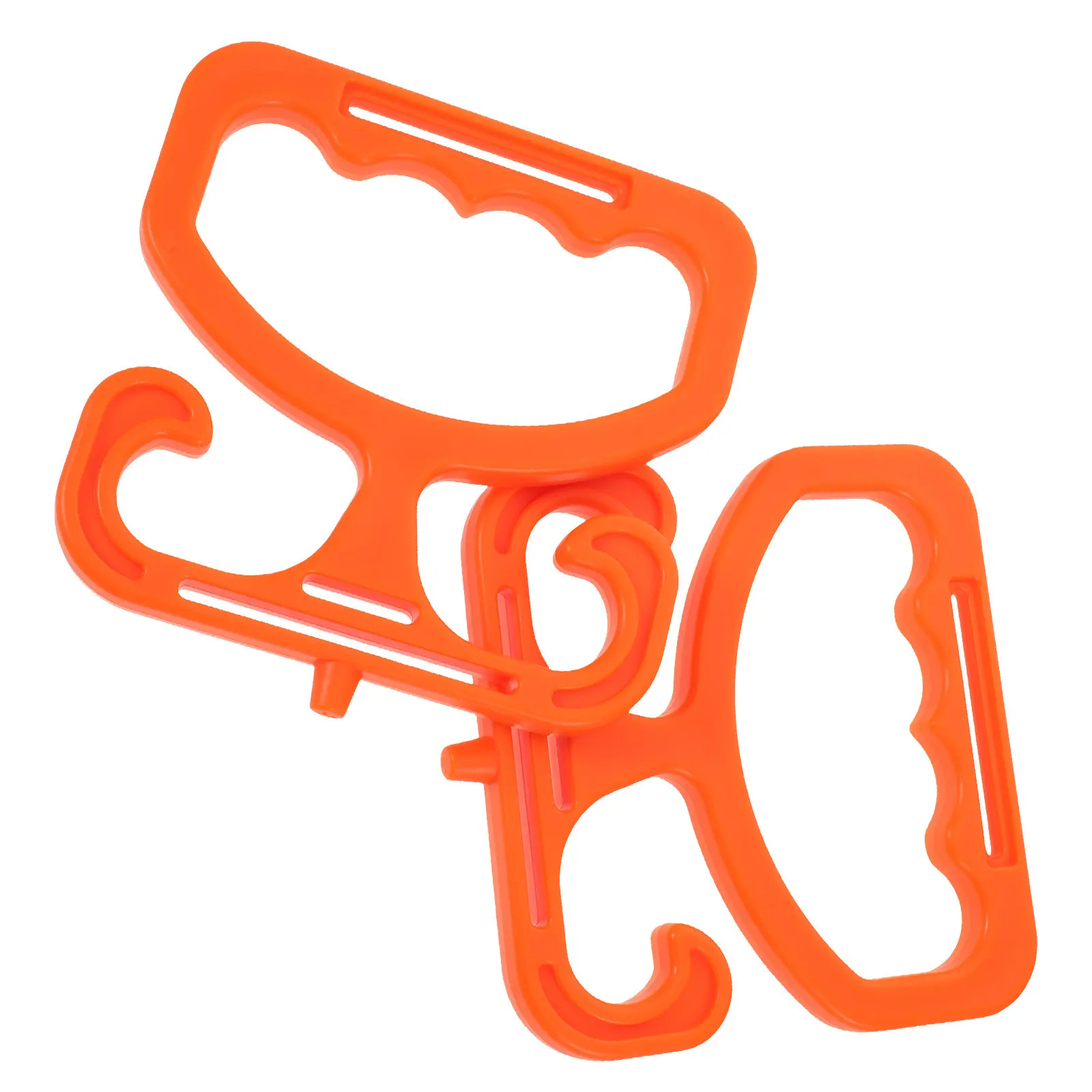 

Набор из 2 прочных держателей для пакетов с эргономичной ручкой и удобным захватом для продуктов, нескользящий, многофункциональный