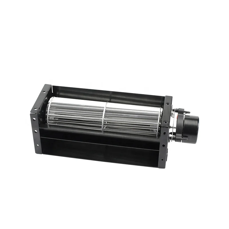 

Low Noise 12V 24V DC 50mm Aluminum Blade Cross Flow Fan Blower Brushless Motor Mini Heater Tangential Fan