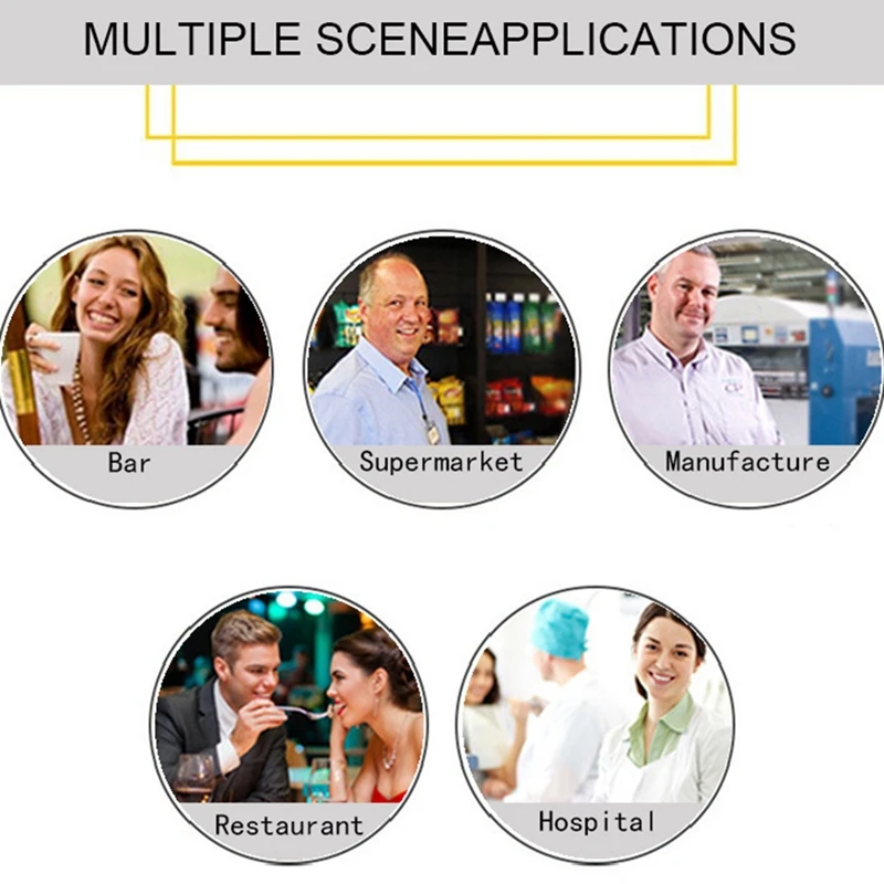 Wireless Restaurant Pager Calling System 10 Call Buttons For Bar, Office, Customer Call Waiter Service Bell