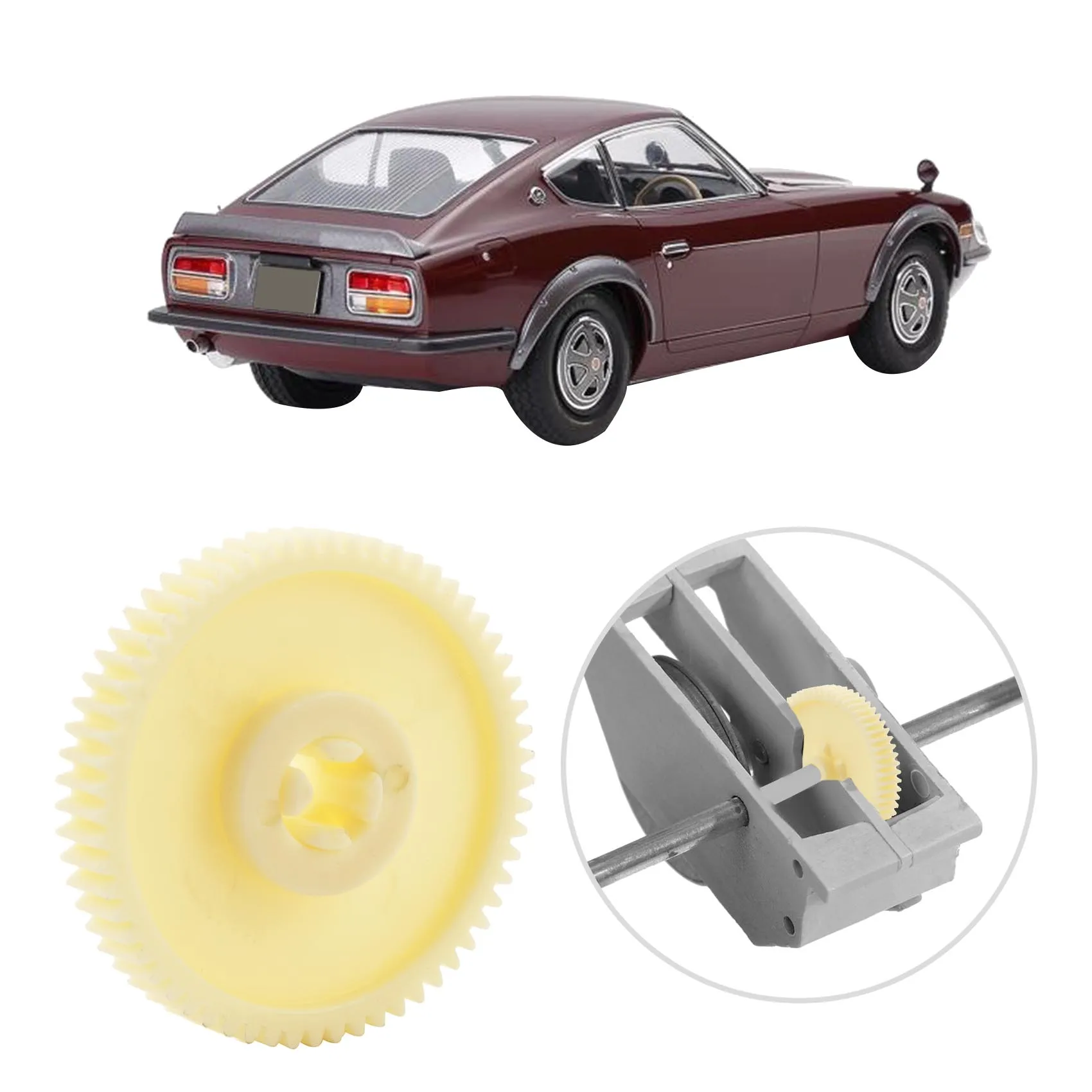 الجديد 61T Spur Gear 51004 لـ TAMIYA TT01 TT01D TT01 TT01E 1/10 RC ترقية أجزاء السيارة الملحقات