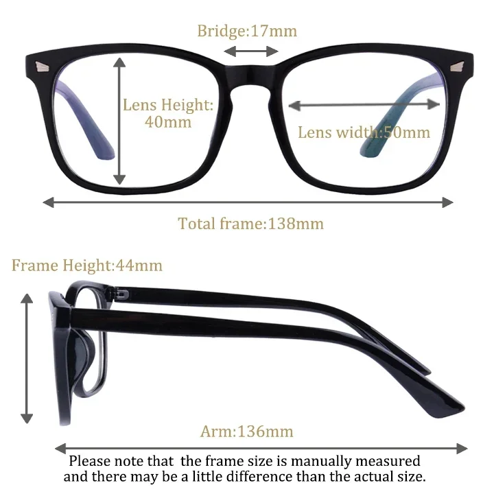 SHINU Photochromatische multifokale Progressivbrille für Herren, progressive photochrome graue Brille, passt sich jedem Lichtzustand an – Detail 3
