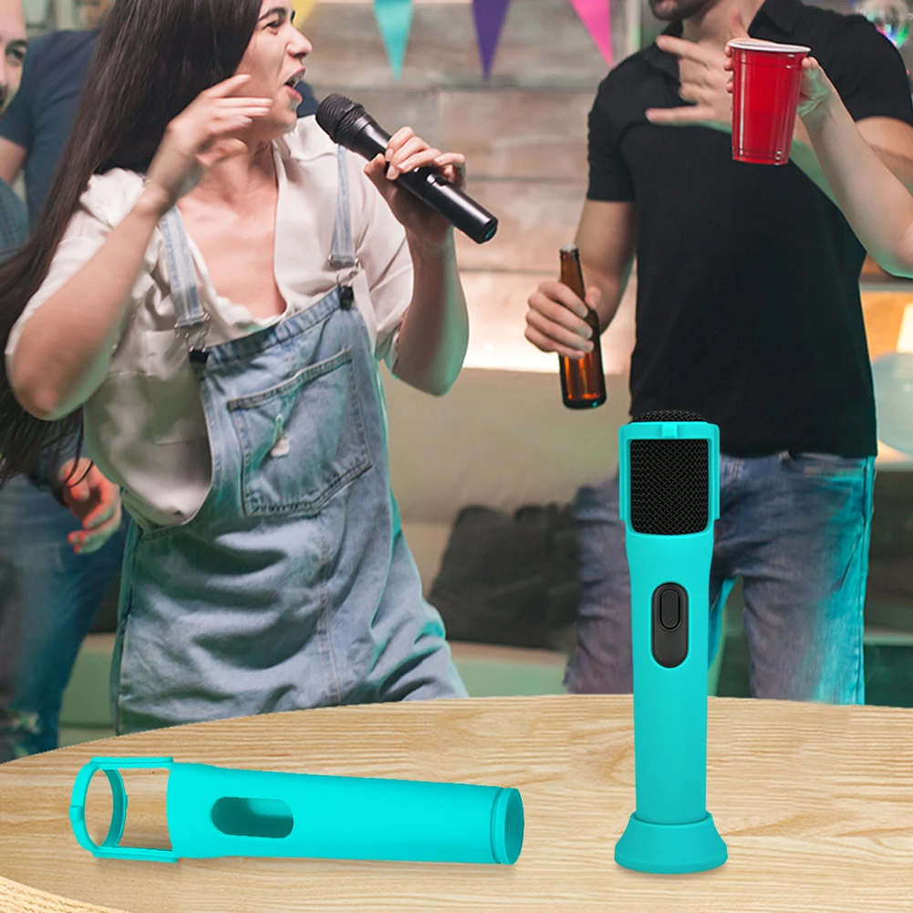 Custodia protettiva in silicone Custodia protettiva per microfono Supporto per microfono per microfono wireless JBL PartyBox