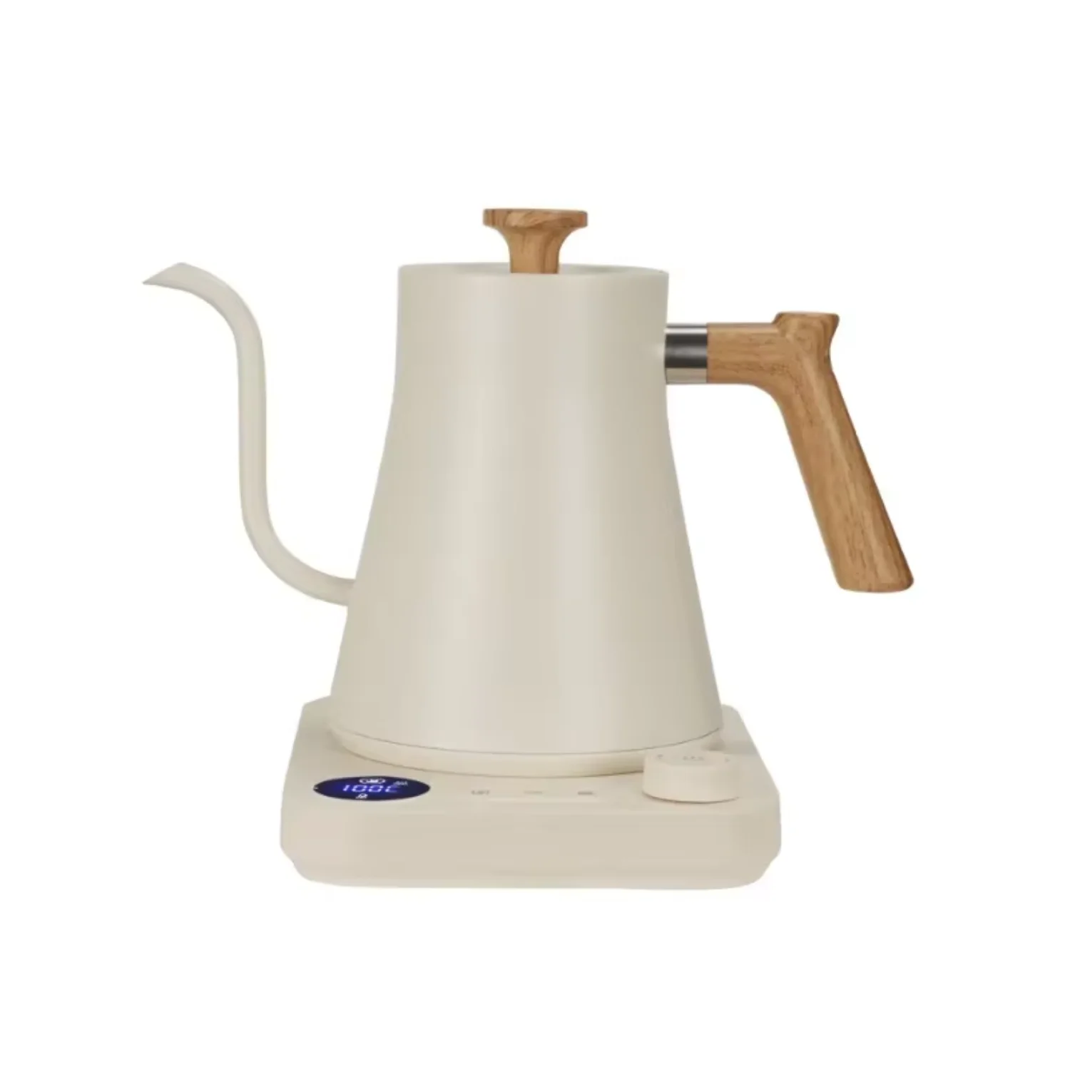 Gooseneck Kettle 1200W Hand Brewed Kettle Coffee Pot Intelligent Constant Temperature Control Tea Pot Portable Kettle