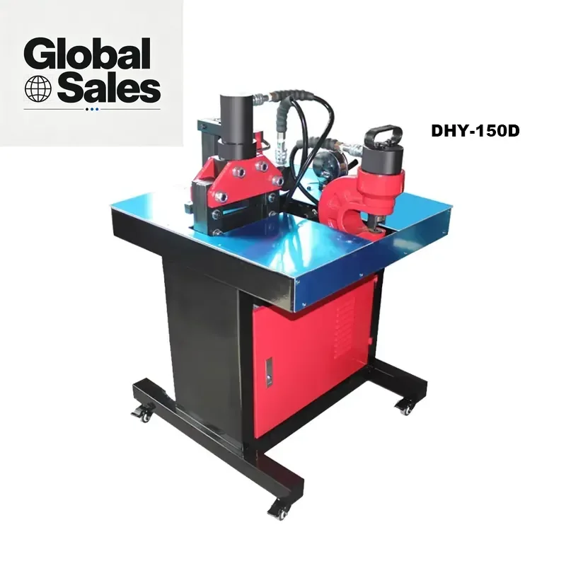 Designed for professional electricians and industrial manufacturers, the EMEADS DHY-150D and DHY-200D Busbar Processing