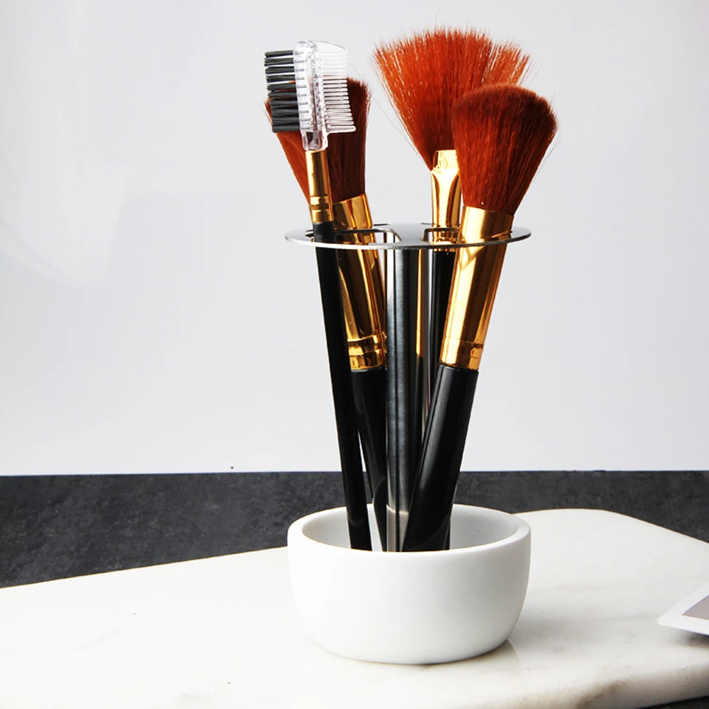 

304 Stainless Steel Toothbrush Holder Holders Storage Organizer Bathroom Metal Stand
