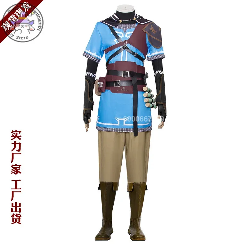 

Link Principal Character Purya Game - Cosplay fantasy inspired by dramatization as game characters with identical outfits in e