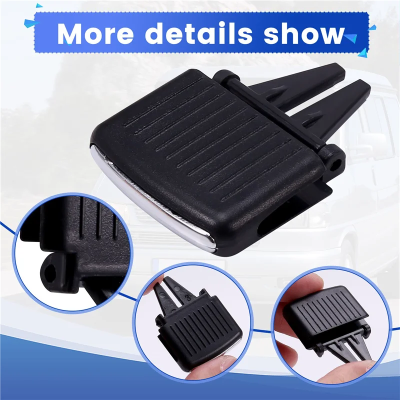 

4X Car Front Dashboard A/C Vent Paddle Vent Grille Adjustment Paddle For VW Golf 6 Jetta Sagitar Outlet Clip Tab