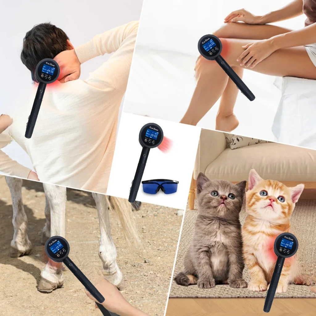 

Portable Red Light Device 650nm 808nm - Fast Pain Relief for Back, Shoulder, Arthritis, Muscle Injuries