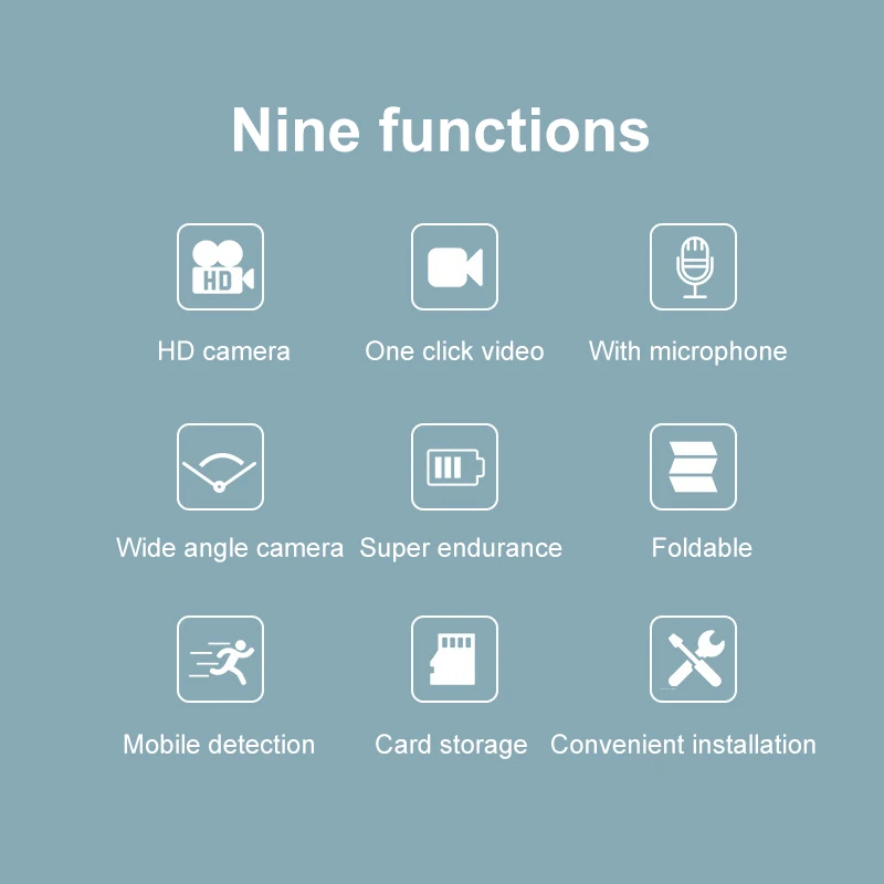 Web Camera Mini Universal Portable Built-in Microphone For Video Calling Conference Work Live Computer Camera 1080p Usb Black