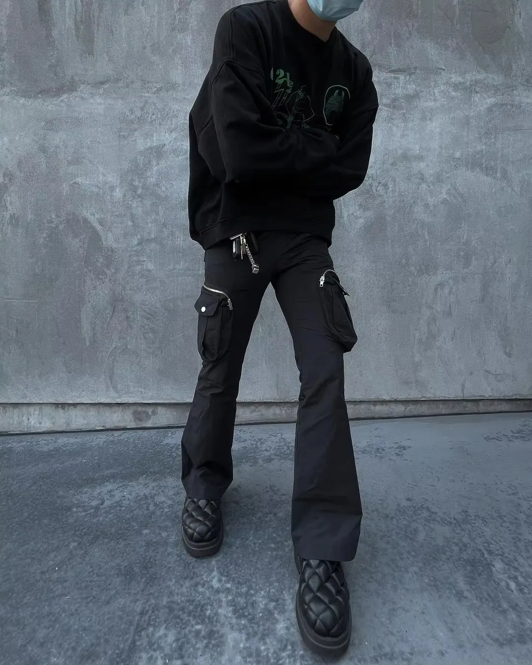2025 New Men Clothing Fashion Shell Pocket Vibe Casual Slacks Trousers Pants Plus Size Costumes 27-46