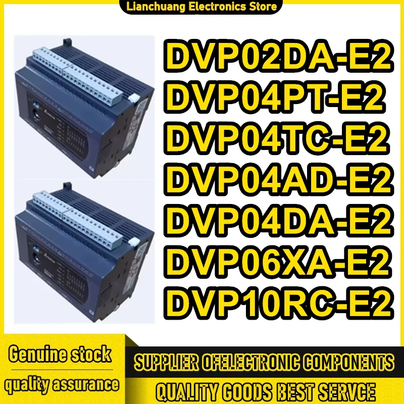 

DVP PLC DVP04PT-E2 DVP04TC-E2 DVP04AD-E2 DVP04DA-E2 DVP02DA-E2 DVP06XA-E2 DVP10RC-E2 DELTA PLC
