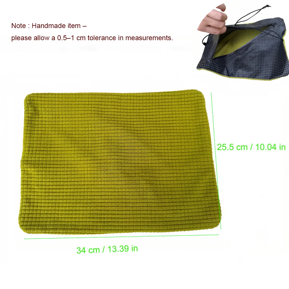 Image of Aufbewahrungstasche für Kissen UHMWPE Multifunktionale Aufbewahrungstasche Outdoor Camping Kopfstütze Ultraleichter Wander-Organizer Ausrüstung