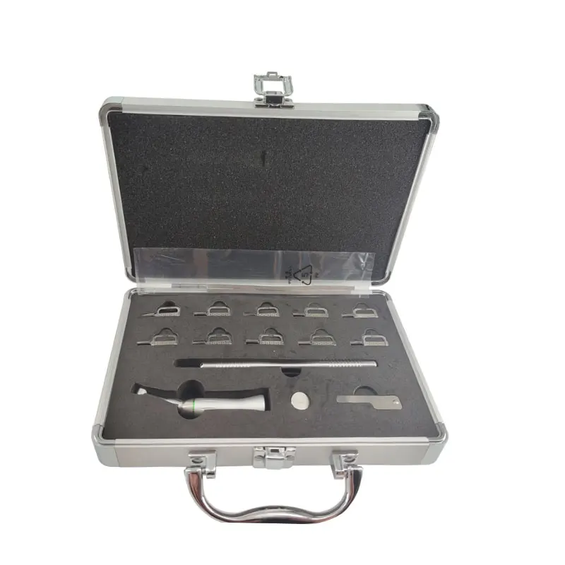 Dental 4:1 Interproximal Enamel Reduction Almighty Set/Low Speed Push Button Contra Angle Handpiece Dental Orthodontic Tools