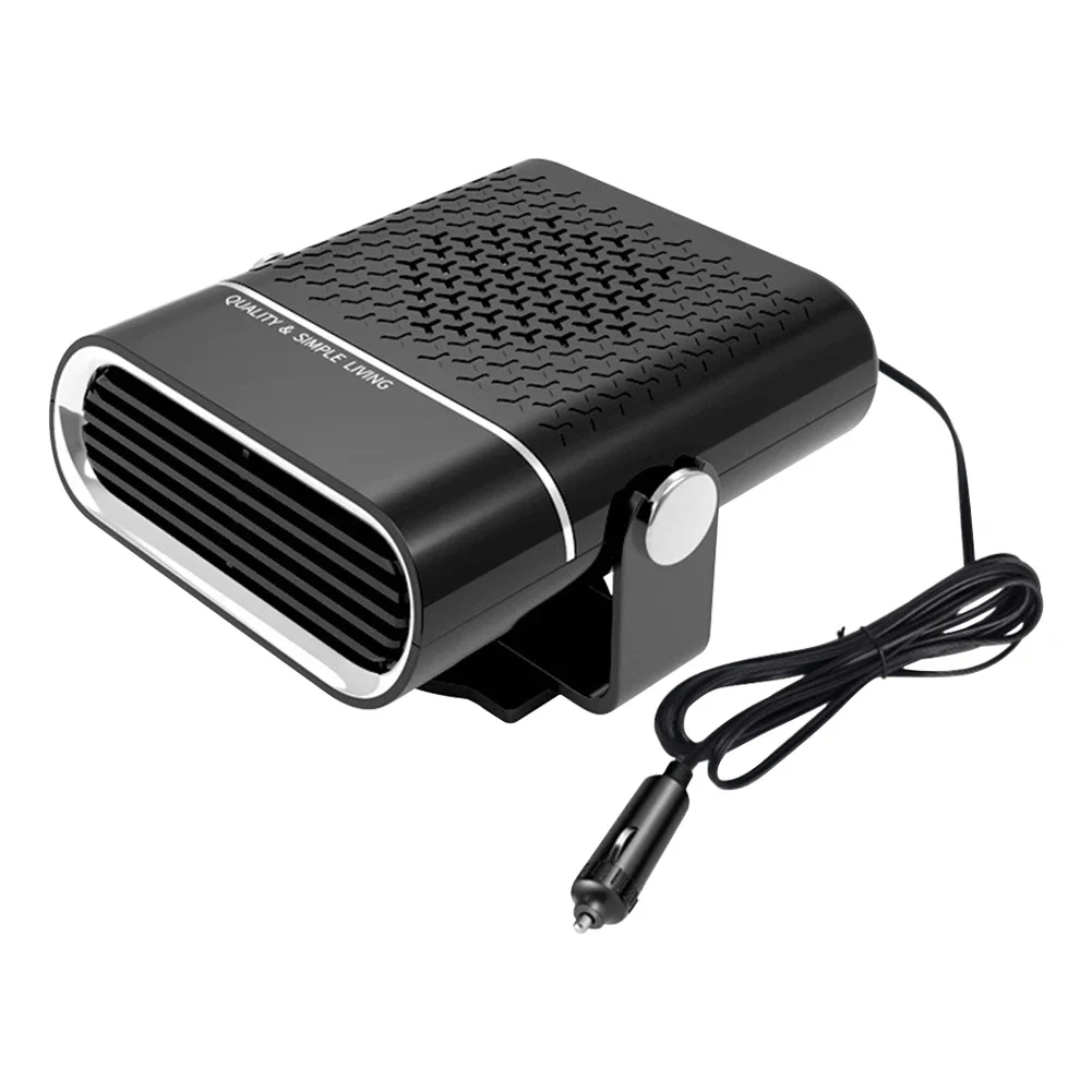 12/24 V Car Heater Car Heater Defogger 2 in 1 Modes Heating and Cooling Portable Heater Fan Anti-Fog Mini Car Heater Defroster