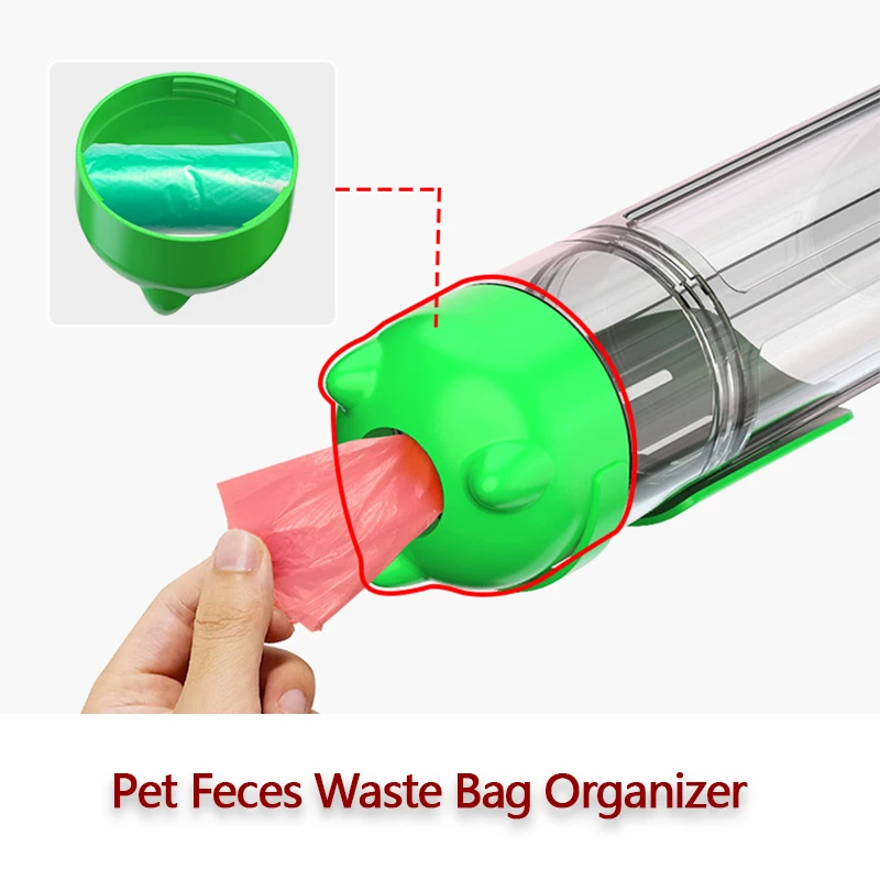 Multifunctional Dog Go Out Drinker Bottle Water Bottle Portable Dogs Pet Drinking Cup Dog Water Bottle Walking Dog Supplie