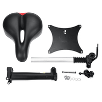 Electric Scooter Shock Absorbent Foldable Cushion Seat for ANGWATT X1 Electric Scooter Seat Saddle