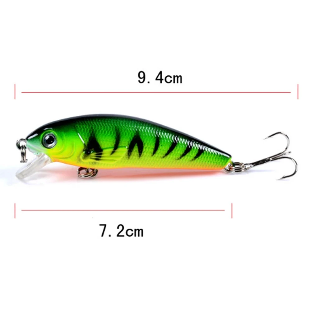 1pcs Floating Fishing Lures Minnow Crankbait 7.2cm 8.6g Isca Artficial Hard Bait Wobblers Bass Carp Swimbait Trolling Tackle