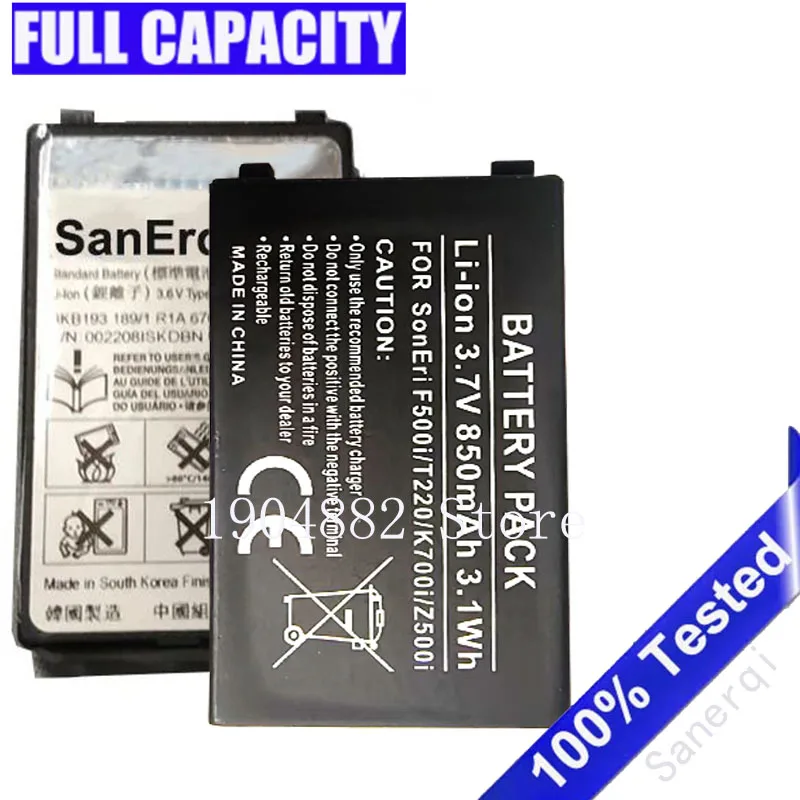 

Мобильный телефон Аккумулятор для Sony Ericsson K300 K506 F500 F500i J200c J200i J210i K300a K300c battery