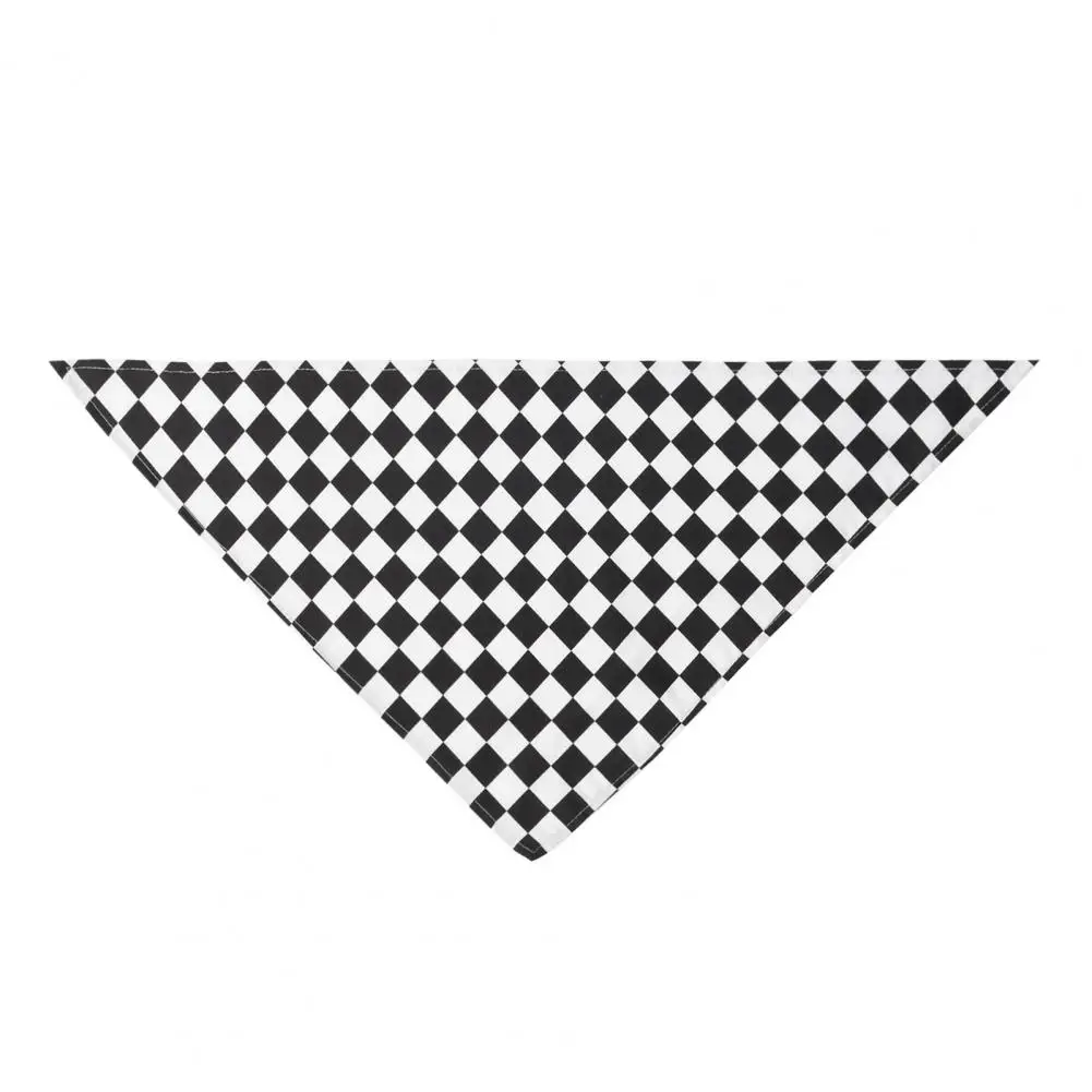 Dog Bandanas Plaid Teddy Kerchief Cotton Cat Neck Scarf Bandana Collar Triangle Bib Neckerchief Dog Accessories