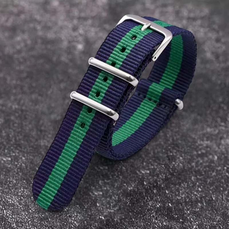 Universele Canvas Horlogeband 18mm 20mm 22mm Nylon Polsband NAVO Horlogeband Voor SEIKO Tissot Swatch OMEGA IWC CASIO Armband