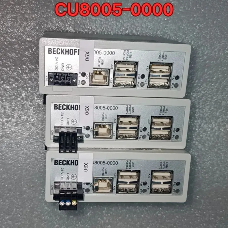 

Second-hand PLC module CU8005-0000 function test is normal