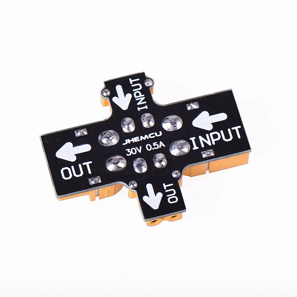 JHEMCU Amass Smoke Stopper 1-6S 30V XT30 XT60 Fuse Installation Test Safety Plug Short-circuit Protection For RC FPV Drone Model