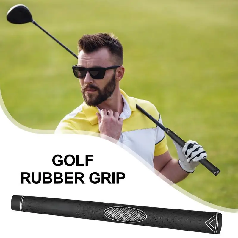 

Golf Club Grips For Men Rubber Non-slip Golf Training Grip Precise Control Weatherproof Equipment Outdoor Sports Accessory High