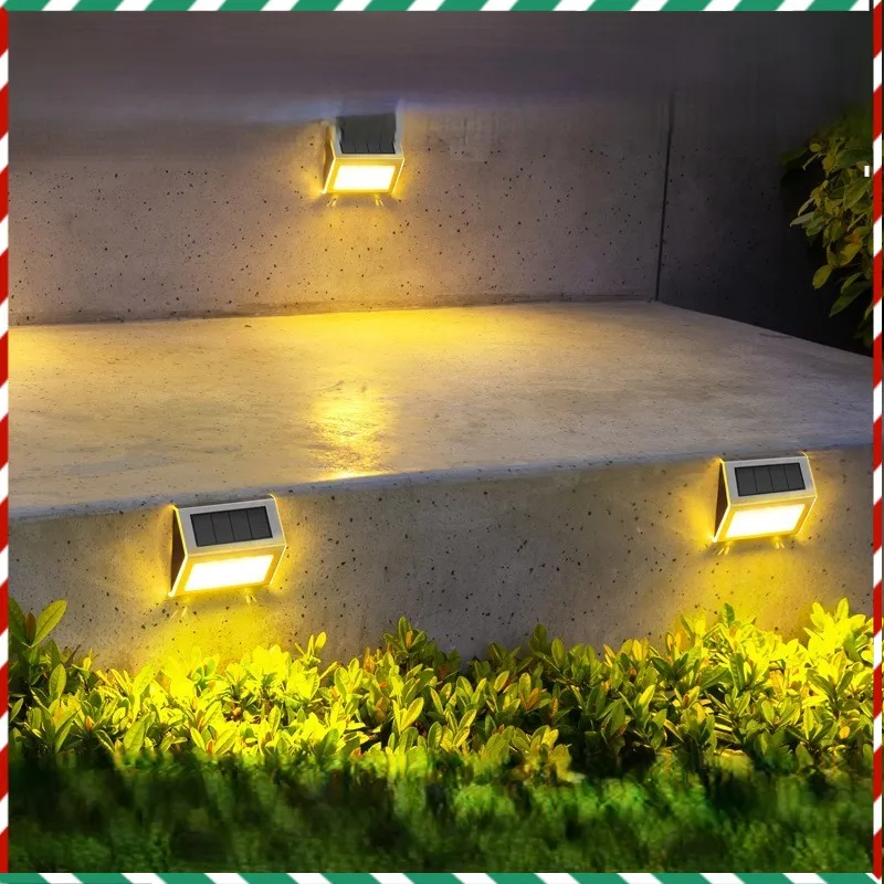 

Solar Garden Light Outdoor Home Garden Decoration Staircase Light Courtyard Landscape Wall Light
