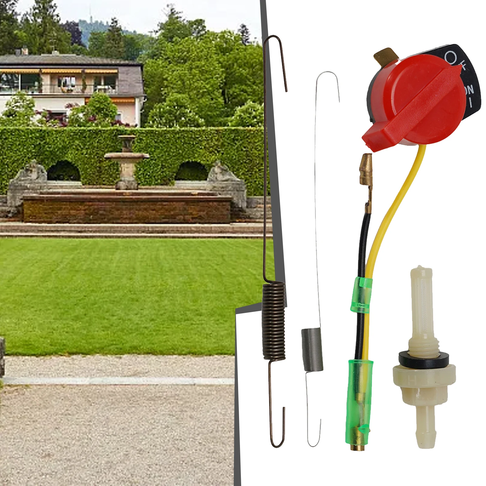 Governor Rod Fuel Filter Kit Lawn Mower Motor Return Spring Throttle 168F 5.5hp 6.5hp Engine For Honda Governor