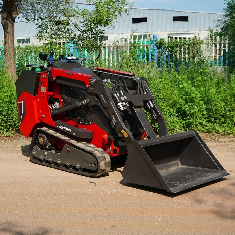 Mini Skid Steer Loader New Durable Small Skid Steer Loader High Performance For Garden Agriculture Engineering Works