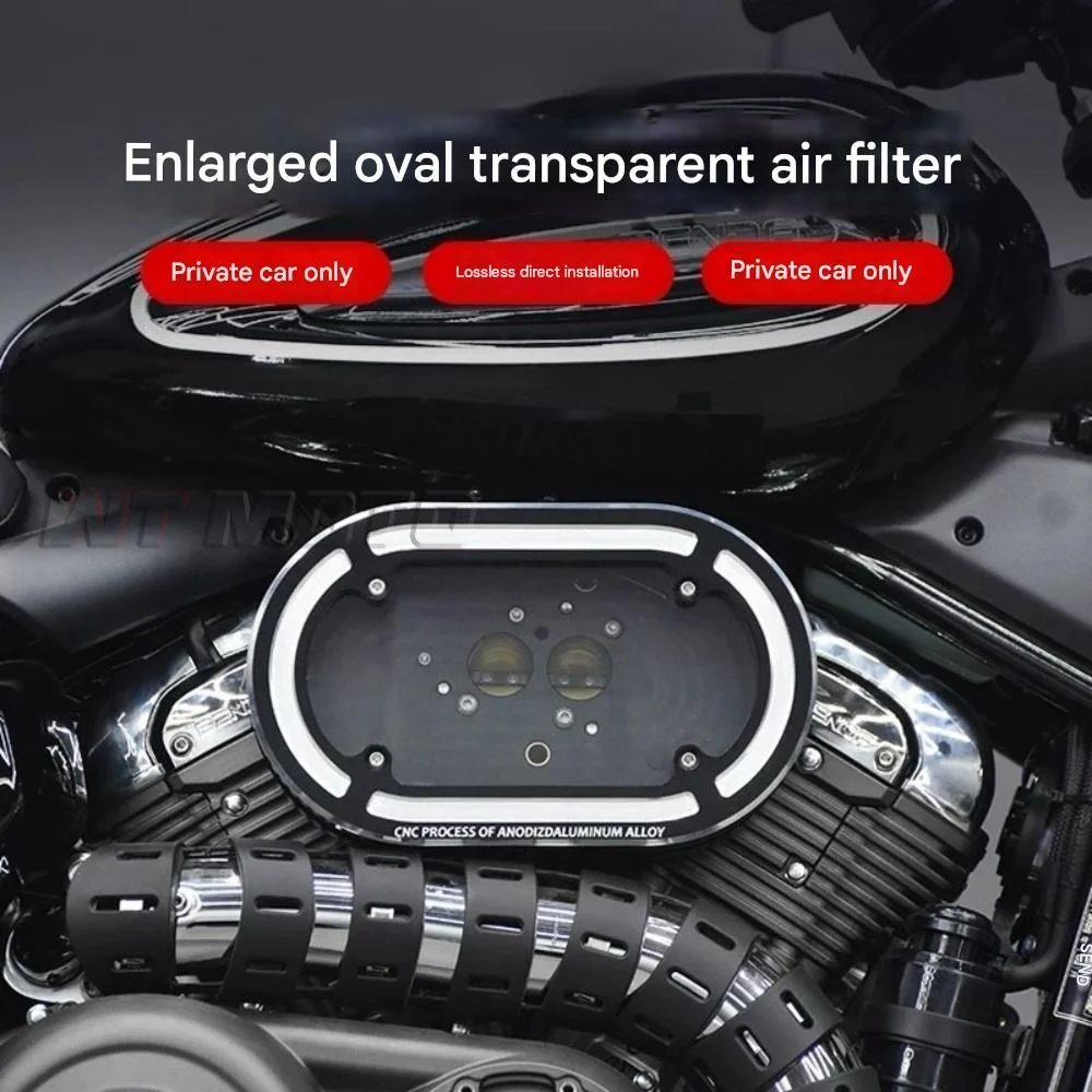For HYOSUNG GV300s gv125s oval transparent air filter cover Hyosung Gv 300 s 300Gvs gv300s 300sGv gv 300 s 300gv s air filter co