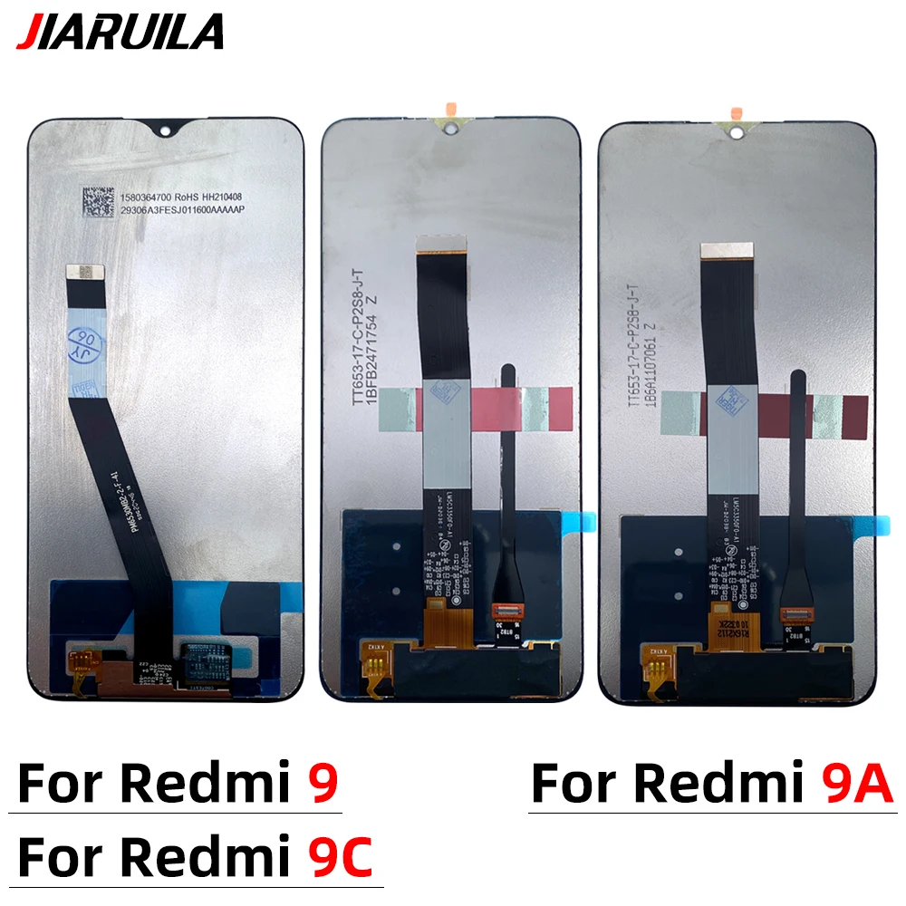 NEW Tested For Xiaomi Redmi 9 / 9A / 9C / 9T LCD Screen Touch Display Digitizer Assembly Replacement Parts NO Frame