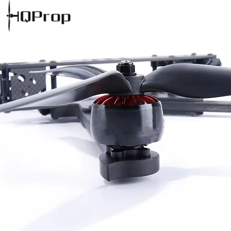 2Pairs HQProp 10X5X3 1050 HQ Macroquad Prop 1050 10inch 9inch 3 Blades Black Carbon Reinforced Nylon Propeller for RC FPV Drones