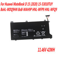 11.46V 42Wh HB4692J5ECW-31 Laptop Battery  For Huawei MateBook D 15 (2020) 15-53010TUY BohL-WDQ9HN BoB-WAH9P HNL-WFP9 HNL-WFQ9