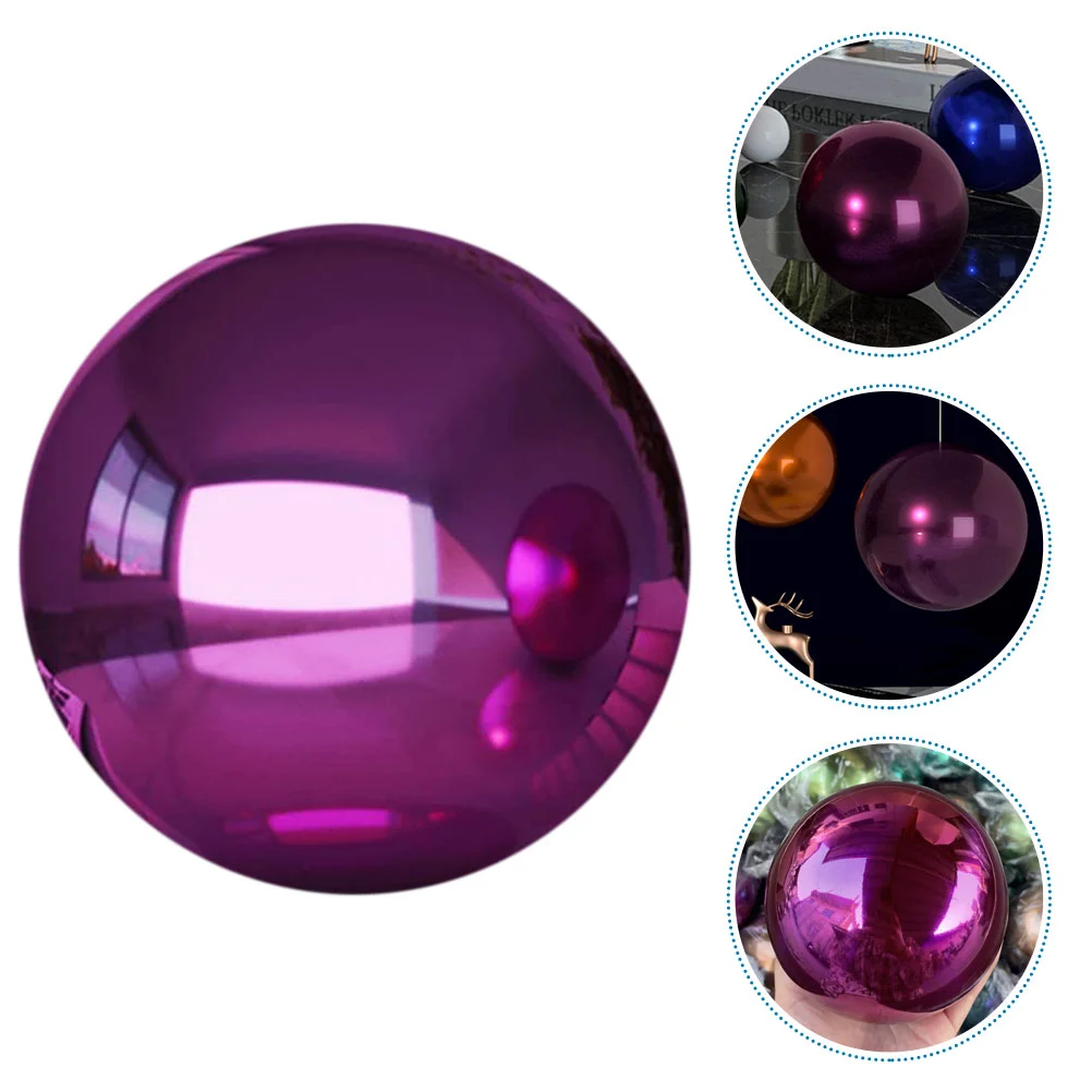 Reflective Ball Patio Decorations Outdoor Garden Globe Mirror Spheres Reflection Stainless Steel Gazing Balls for Gardens