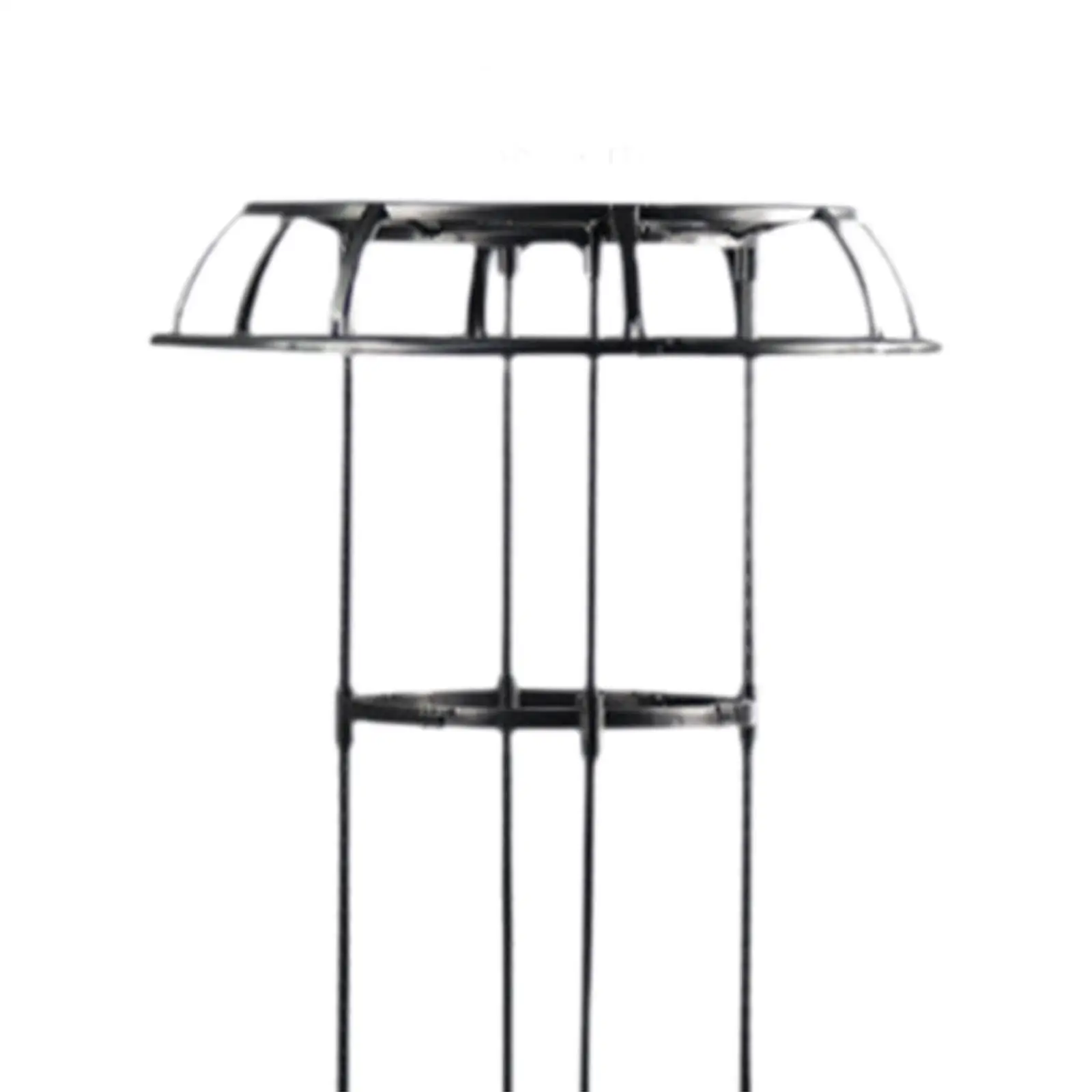 تعريشة الحديقة تعريشة نباتية معدنية، ديكور، مع حقيبة زرع، قفص طماطم تعريشة دعم النباتات لتسلق كروم النباتات