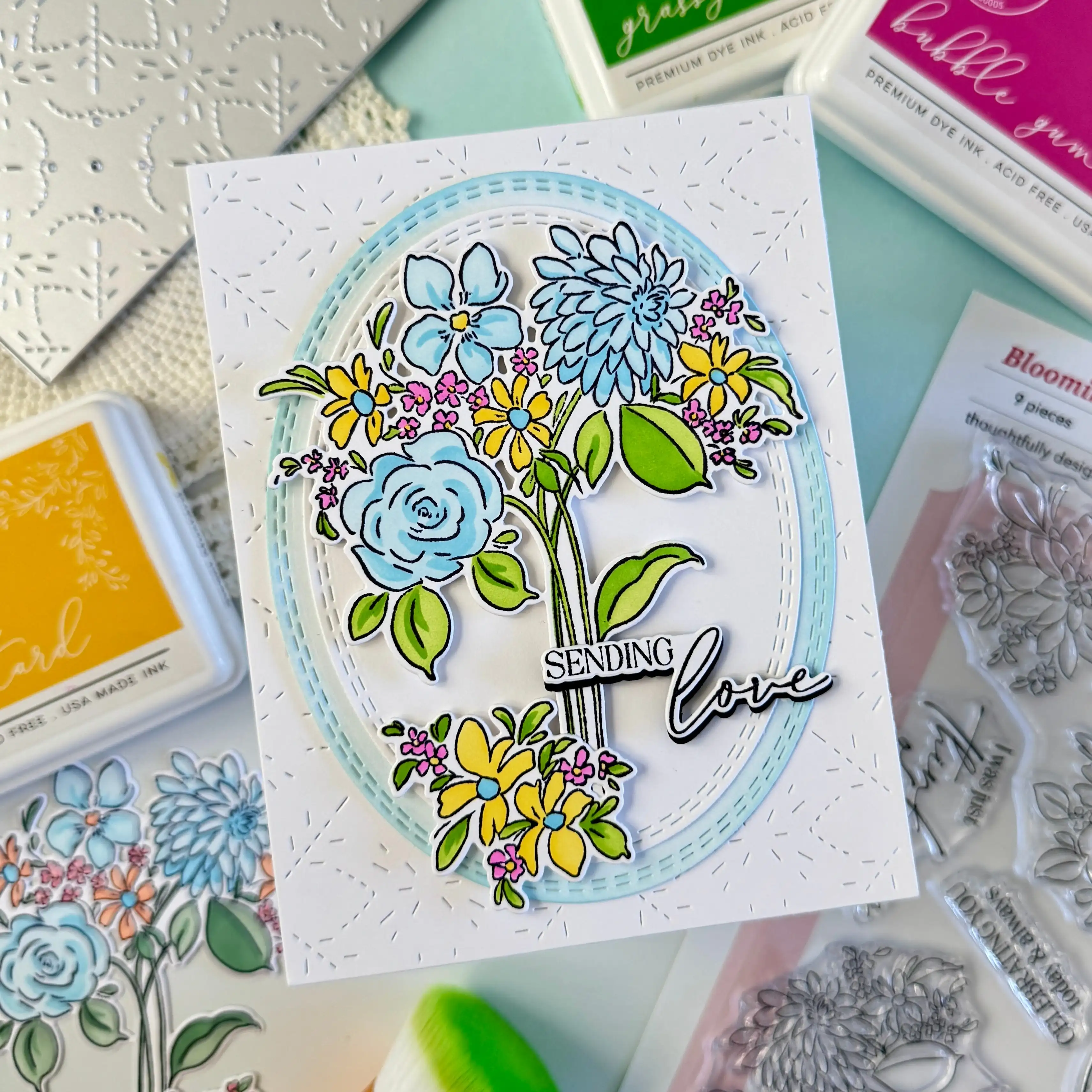 Celebrate in Blooms Blooming Daydream Hot Foil Metal Cutting Dies 2026 New for Layering Stencils DIY Scrapbooking Album Stamp