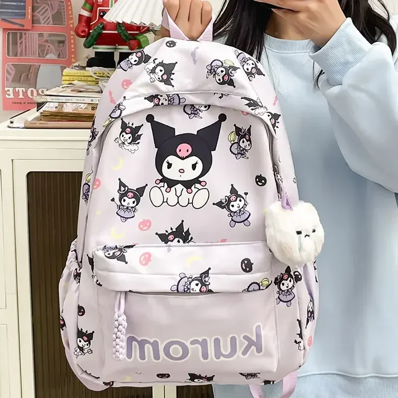 

Large Capacity Kawaii Backpack for Women Casual Waterproof School Bag for College Student Luxury Designer Bag