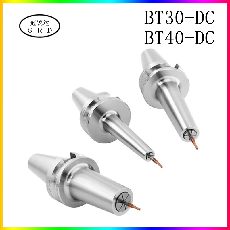 High precision and high speed BT30 BT40  dc knife shank  dc6 dc8 dc12 60L spindle dc chuck tool holder for CNC machining center