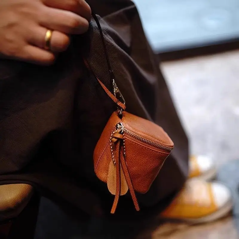 

Vintage Mini Jewelry Organizer Display Travel Jewelry Case Boxes Earrings Necklace Ring Portable Handbag Leather Storage Bags