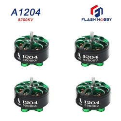 4 sztuk/partia FlashHobby Arthur seria A1204 1204 2500KV 3100KV 5200KV bezszczotkowy silnik dla FPV Racing RC Multicopter część