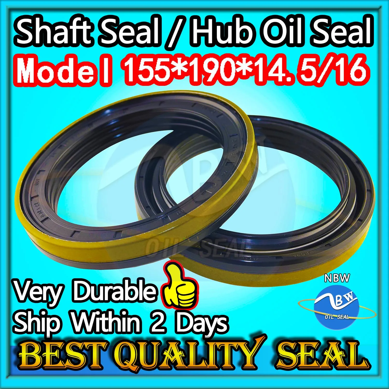 Hub Oil Seal 155*190*14.5/16 For Tractor Cat Shaft Cassette Sealing Combined 155X190X14.5/16 12020173B 12014852B 12014851B AC461