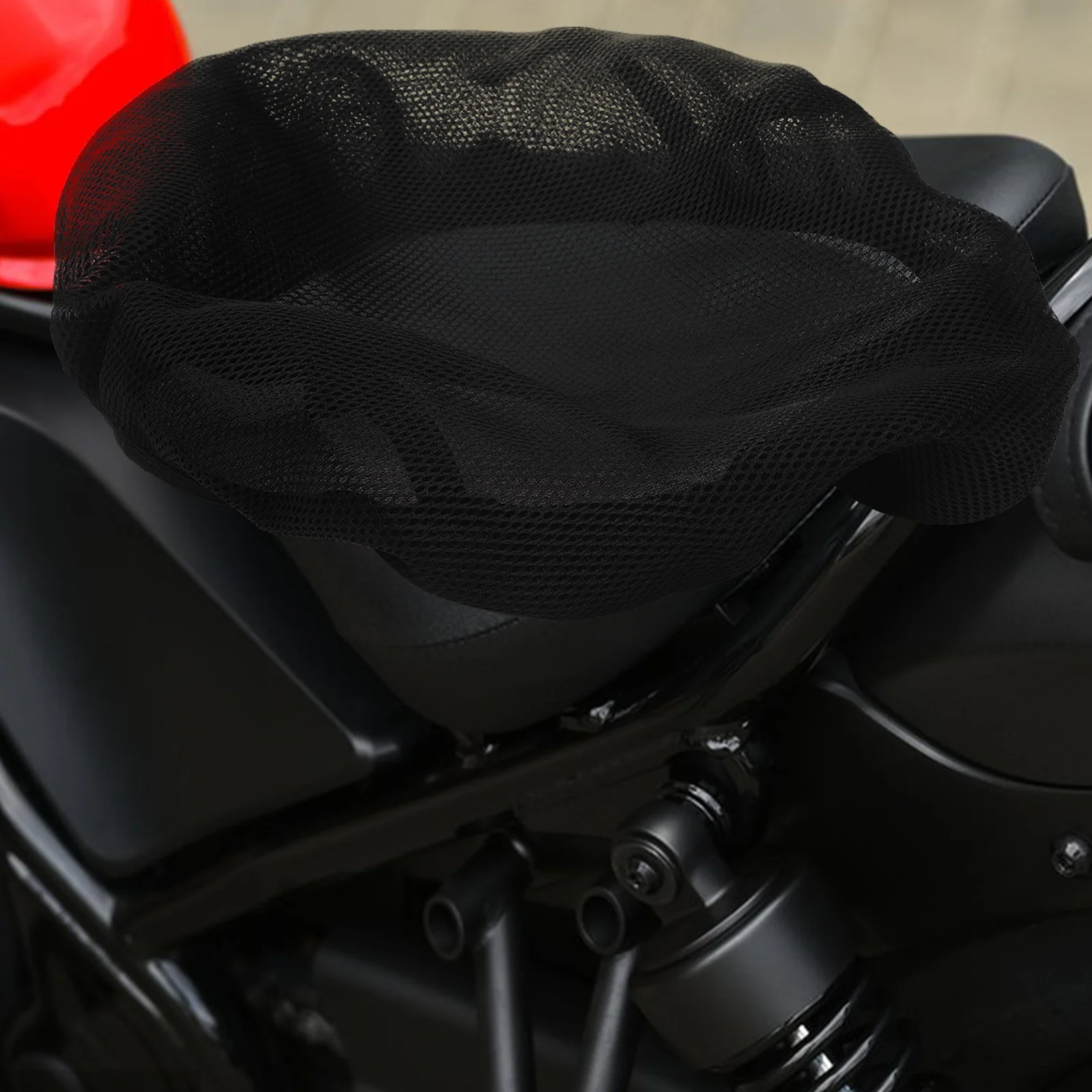 

Motorcycle Seat Cover Breathable Bike Cushion Protector For Scooter Motorbike Seat Pad Summer Riding Accessory
