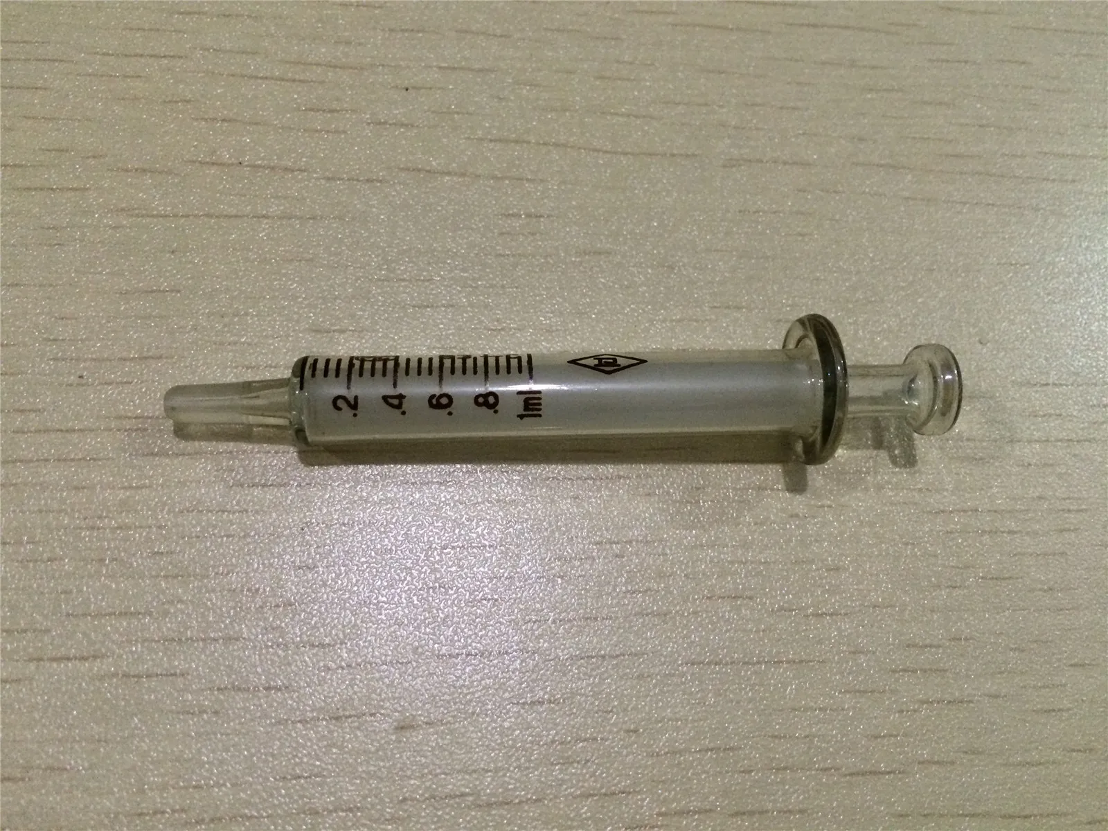 2pcs 1ml 2ml 5ml 10ml Glass Syringe Standard Tip Injector Lab Glassware Recycling Sampler