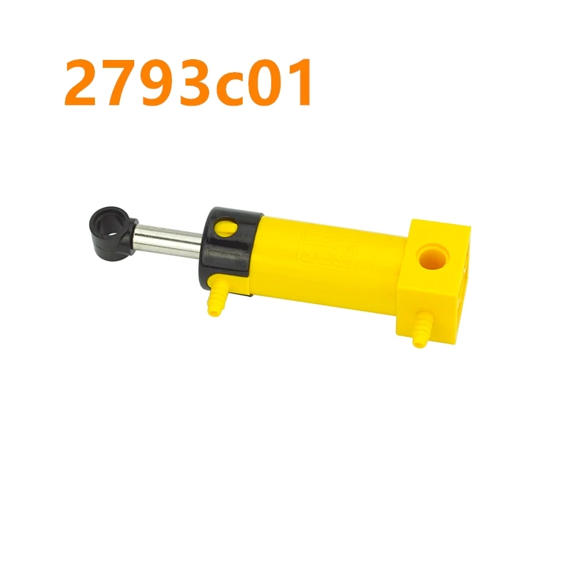 MOC Technische Teile Pneumatische Luftpumpensteine Klein (6L) V2 mit verstärktem Zylinder 19476 19482 19475 Kompatibel mit 8800 Blöcken