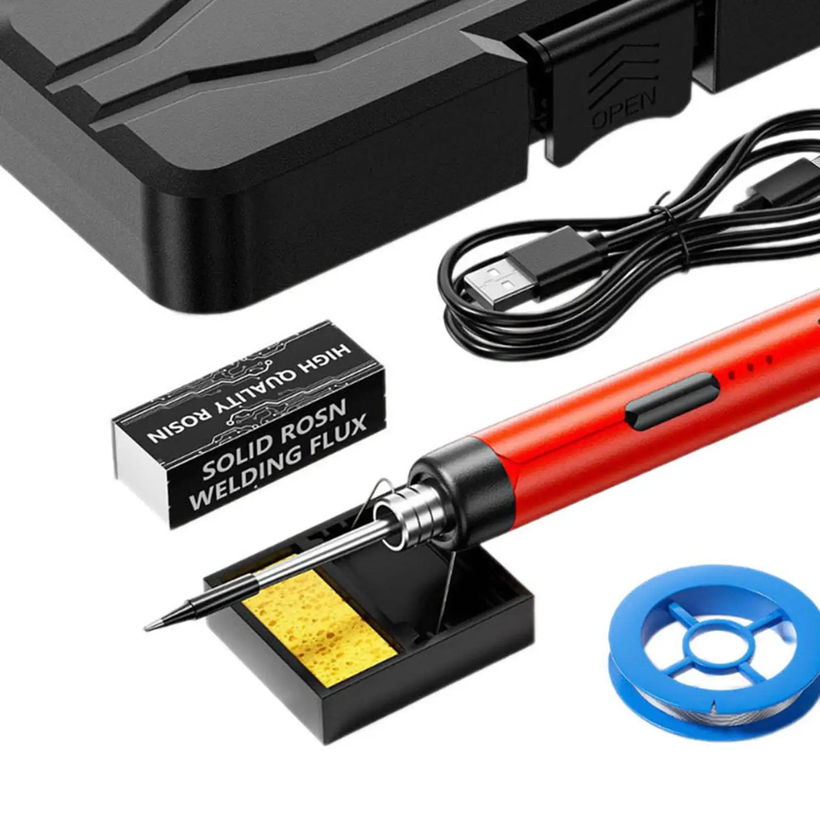 Electric Soldering Iron Storage Case USB Soldering Iron Welding Tools for