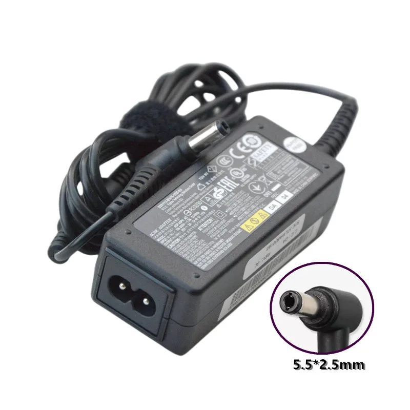20V 2A 40W AC Adapter Laptop Charger ADP-40PH AD For Fujitsu FSC Amilo Mini Ui3250 Futro S500 S550 N42 Power Supply